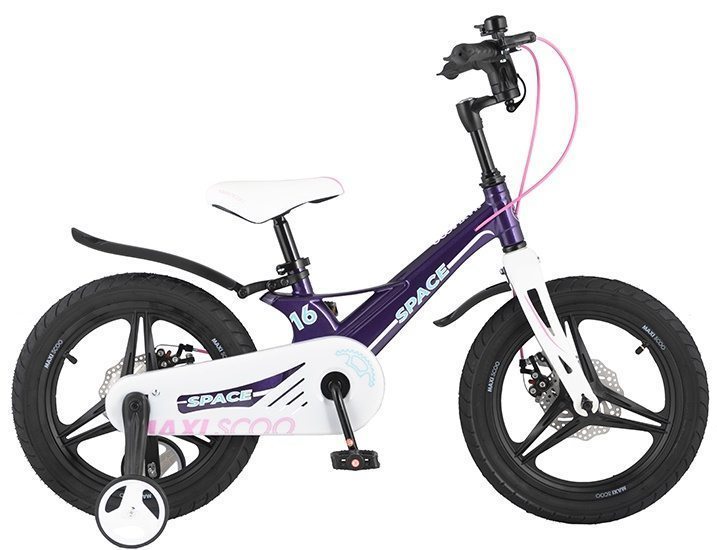 Детский 2- колесный велосипед Maxiscoo Space Делюкс,16" (2021)