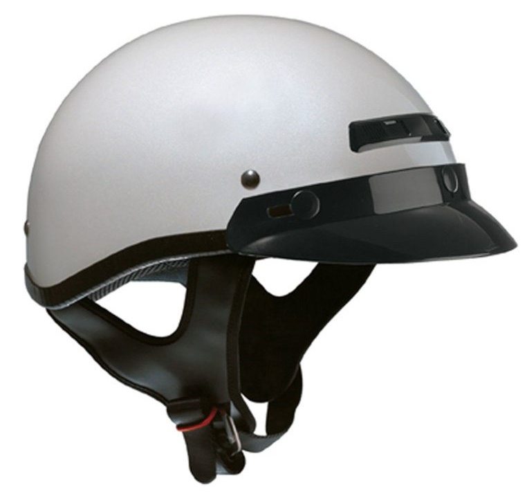Шлем (открытый с козырьком) NТ-200 (XTS) Solid белый глянц. L