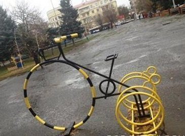 креативные велопарковки
